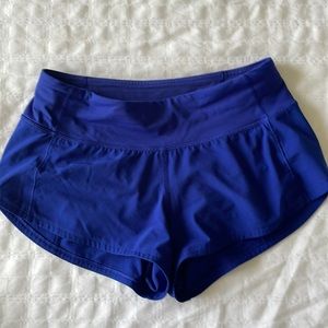 Lululemon speed up shorts size 2